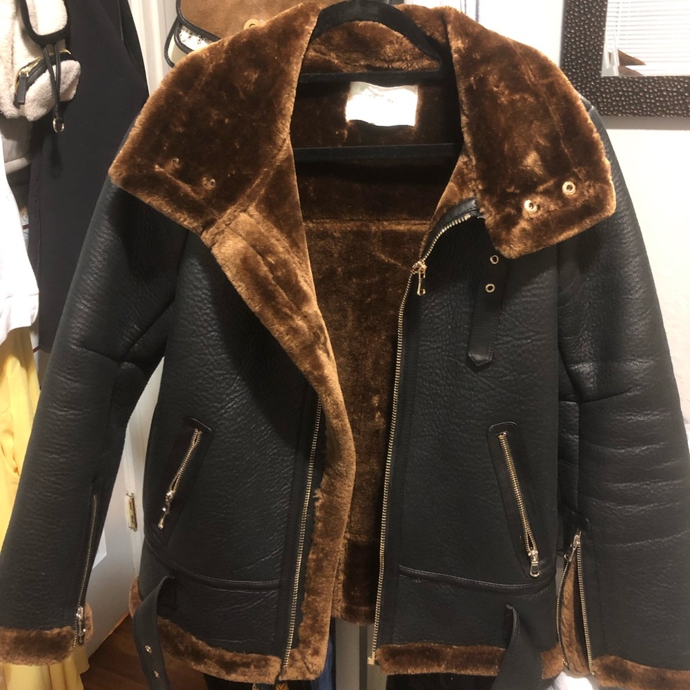 Zara women’s pilot jacket